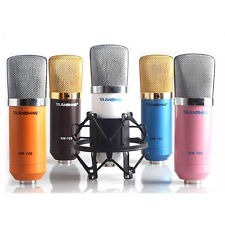 Microfone Condensador Micro Phone Bm700